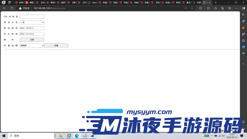 图片[8]|S-317【剑与魔法】虚拟机镜像服务端-安卓客户端-一键启动-GM后台|沐夜源码网