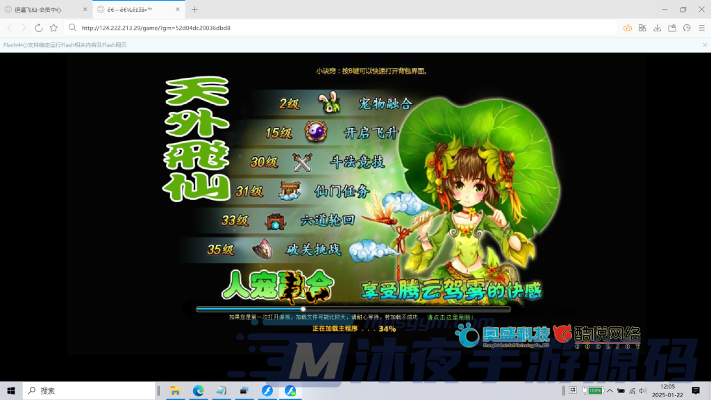 图片[3]|D-164萌系修仙网页端游【逆神飞仙】Linux服务端-外网架设教程|沐夜源码网